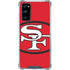 NFL San Francisco 49ers Retro Logo Galaxy S20 FE Clear Case